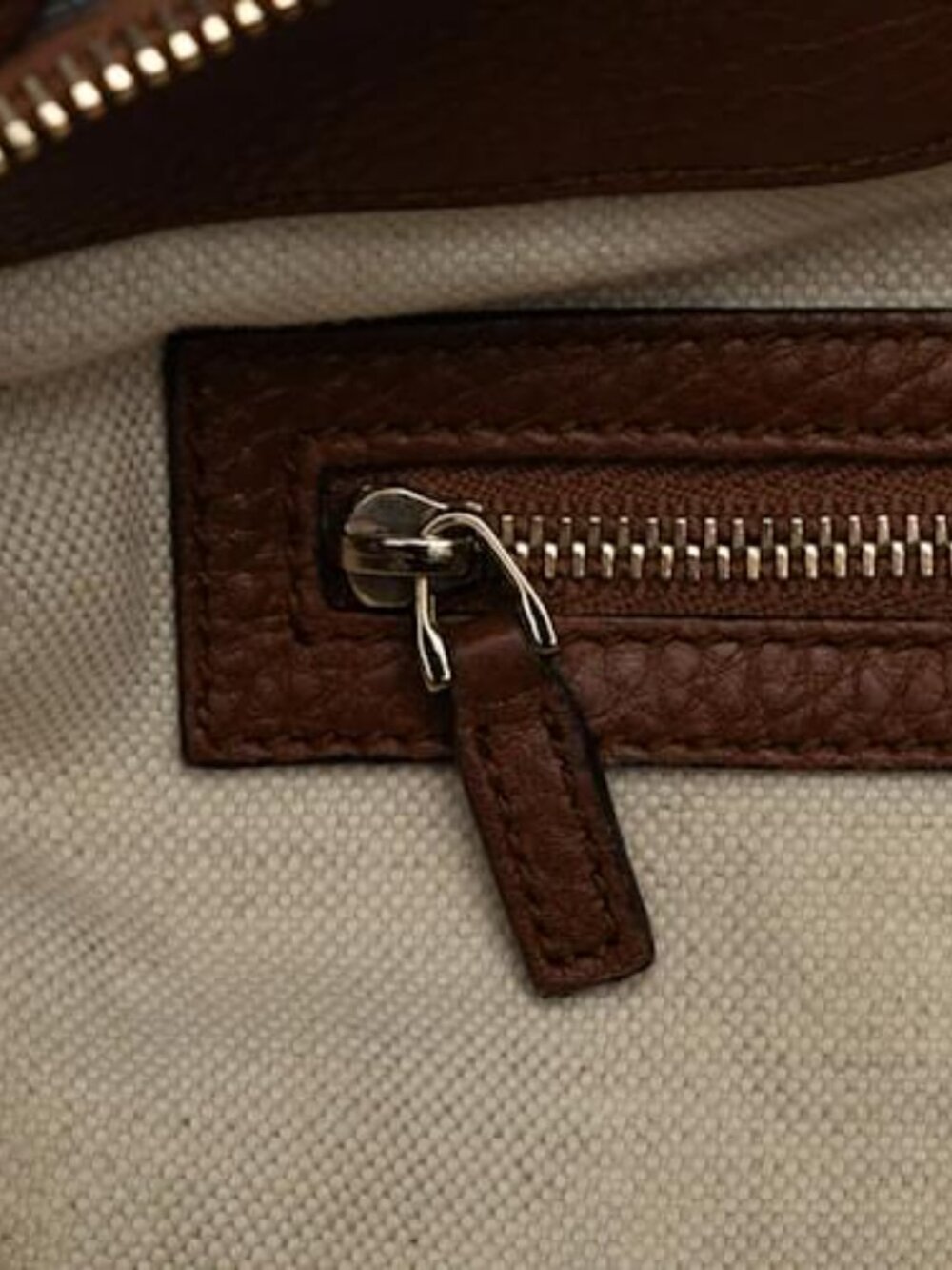 Gucci GG Canvas Bella Tote Bag 269946 Brown - COA included with purchase - Picture 6 of 12